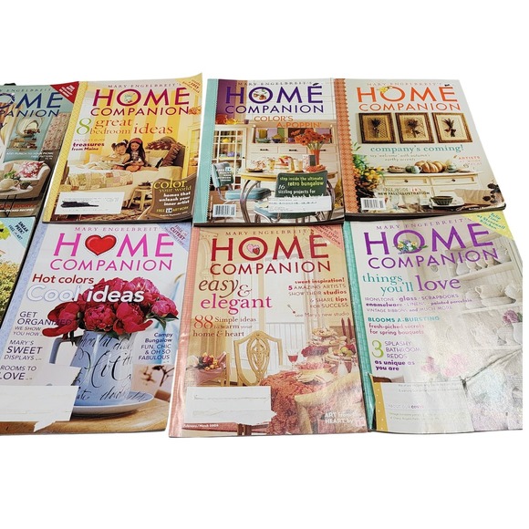 Mary Engelbreit's Home Companion Magazine Lot of 15 2002-2006 most with art/doll - Picture 2 of 9